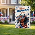 thumbnail image 2 of Memorial Day Saving!4th of July Decorations, Independence Day Garden Flag Arrival Digital Printed Linen Flag Outdoor Yard Decoration, 2 of 7