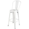thumbnail image 4 of Tolix Bar Stool White - Hi Gloss - With Back, 4 of 8