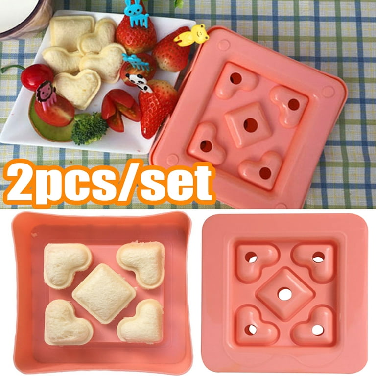 CuteZcute Mini Pocket Sandwich Maker and Egg Mold Kit - Animal Palz