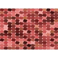 thumbnail image 1 of Ahgly Company Indoor Rectangle Patterned Bean Red Area Rugs, 2' x 5', 1 of 1