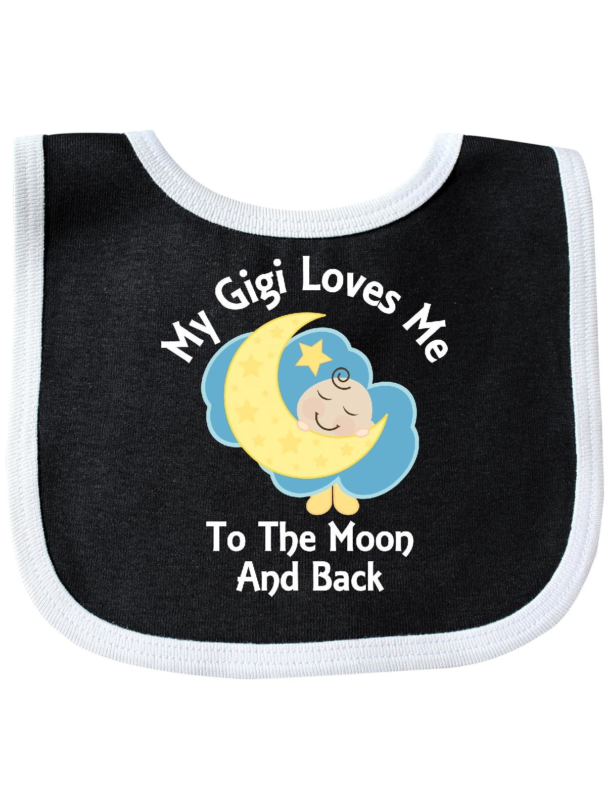 I love my Nanna to the Moon and Back cute Baby Bib