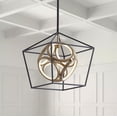 thumbnail image 2 of Aiwen Geometric Modern Pendant Light Square Shape LED Ceiling Lamp Fixture, 2 of 10