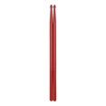 thumbnail image 1 of Bâton de Tambour en Nylon avec Forte Élasticité Compatible Poignées d'Instruments de Musique Incassables en Forme de Goutte pour Enfants Adultes Rouge, 1 of 8