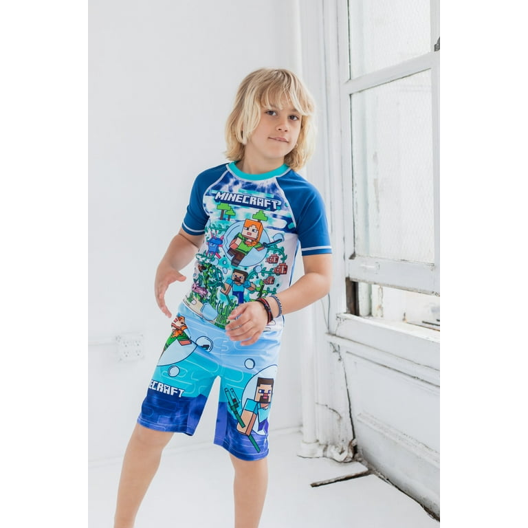 Minecraft swimming shorts 2025