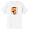 thumbnail image 5 of Haikyu Anime Cartoon Season 4 Nishinoya Mens White Graphic Tee ShirtMedium, 5 of 6