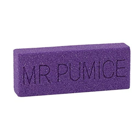 Mr. Pumice Purple Pumi Bar (Single): Extra-Coarse Callus Remover Pedicure Stone & Ped File Scrubber For Smooth Feet and Heels