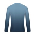 thumbnail image 5 of Blusas y camisas de manga larga y cuello redondo para hombre, camisetas casuales con estampado de moda y cuello redondo, blusas de licra de manga corta para hombre., 5 of 5
