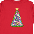thumbnail image 4 of Inktastic Christmas Tree of Lights Boys or Girls Long Sleeve Toddler T-Shirt, 4 of 5