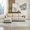 Beige-1, variant on Howcool 107" Modular Sectional Sofa, L-Shaped Cloud Couch with Ottoman, Deep Seat Chenille Fabric, 4-Seat Convertible Couch for Living Room, Easy Assembly, Beige