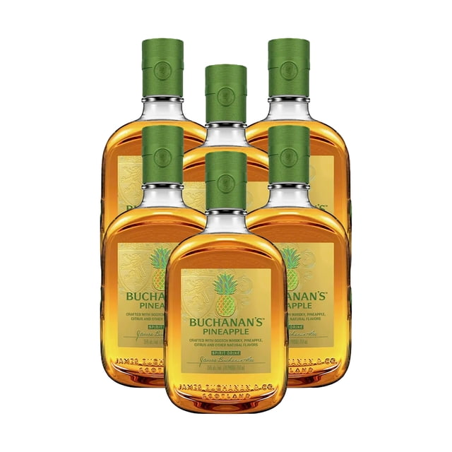 Pack De 6 Whisky Buchanans Pineapple 750Ml Imp