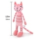 thumbnail image 2 of Peluche de peluche MR ViviCare, 13 cm, rosa, con forma de gato abrazable, 2 of 8