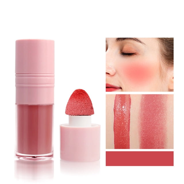Liquid Powder Blusher Ruddy Long Lasting Eye Shadow Facial Toner 3Ml, Makeup White Blusher