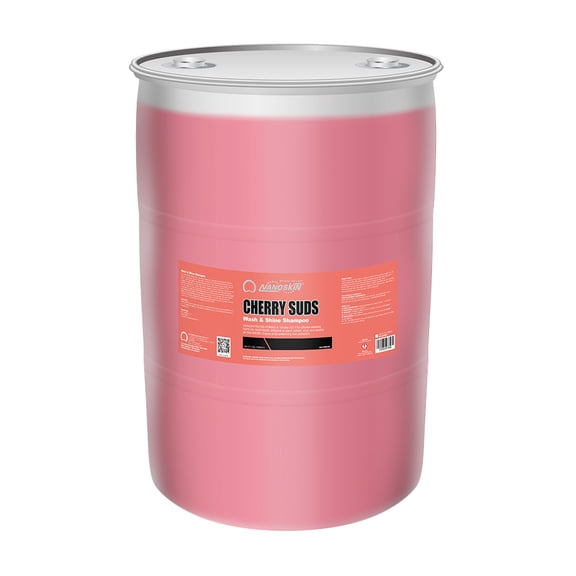 Nanoskin CHERRY SUDS Foaming Car Wash Shampoo 30 Gallons- Works with Foam Cannon, Foam Gun, Bucket Washes, Car Soap for Pressure Washer | Safe for Cars Trucks, Motorcycles, RVs & More | Cherry Scent