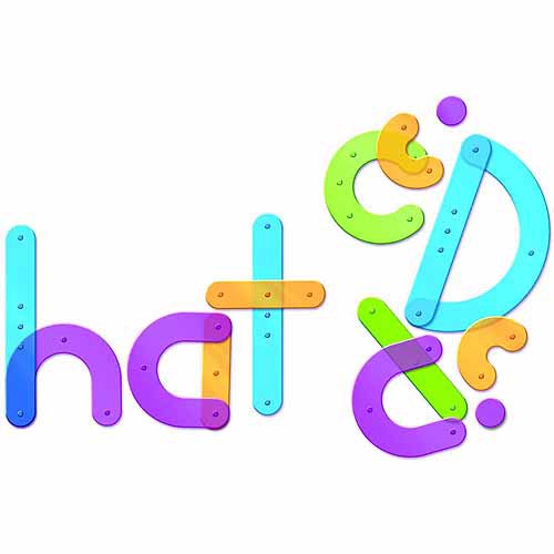 Childcraft Letter Construction Kit, Set of 68 With Container Walmart