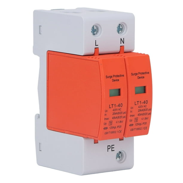 AC Surge Protector, Surge Protective Device Electrical Conductivity 2P