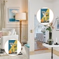 thumbnail image 4 of Yayeee Toggle Light Switch Wall Plate 1-Gang 4.5"x2.7" Home Decorative Outlet Cover, Yellow Glasses, 4 of 7