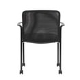 thumbnail image 5 of Boss Office Products Mesh Guest Chair with Casters in Black, 5 of 8