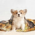 thumbnail image 4 of Naloa Cute Panda Sunflower Dog Blanket, 3 Sizes Cat Blanket for Indoor Cats Large Medium Small Dog Gifts-Medium, 4 of 8