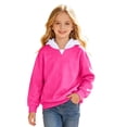 thumbnail image 5 of Hoodies Boys and Girls Pink Hoodie Long Sleeve Hooded Sweatshirt Top Fall 13-14 Years Girl Clothes, 5 of 5