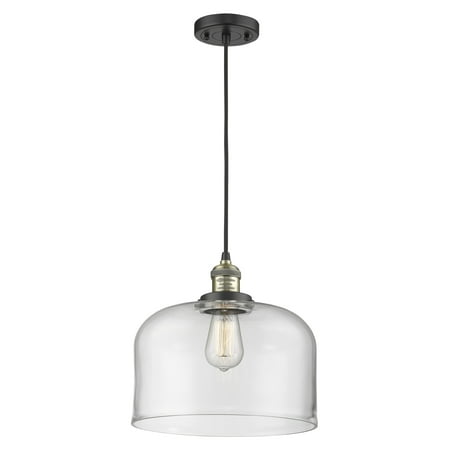 

Innovations Lighting 201C-L X-Large Bell X-Large Bell 1 Light 12 Wide Pendant - Black