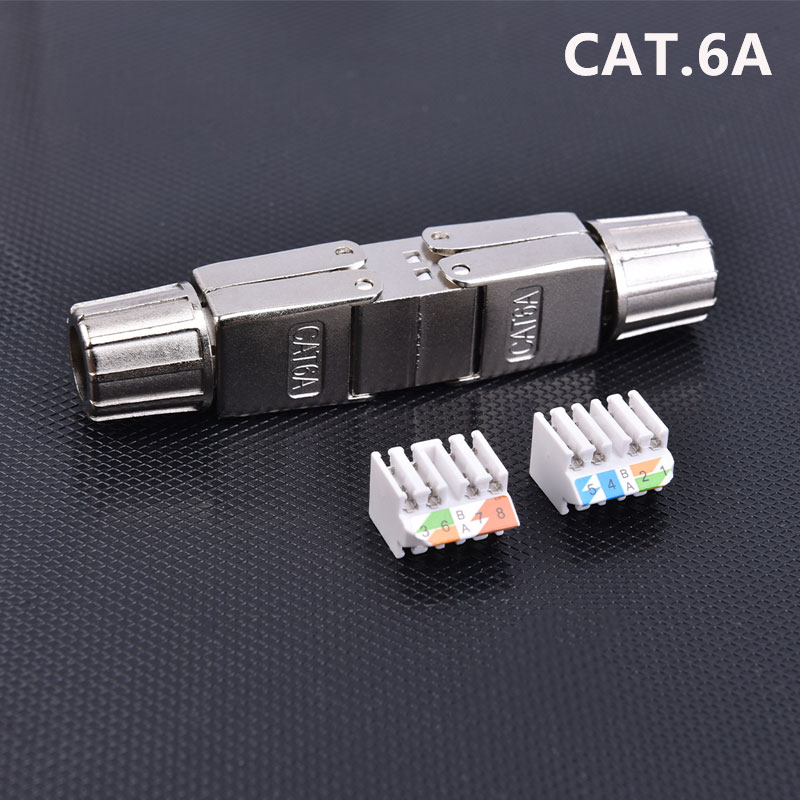 (Cat.6A) Cable Extender Junction Adapter Connection Box RJ45 Lan Cable