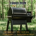 Z GRILLS 7052B Wood Pellet Grill & Smoker with WIFI Smart Home