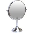 thumbnail image 1 of 8-inch Large Tabletop Two-Sided Swivel Vanity Mirror with 7X Magnification, 13-inch Height, 1 of 2