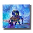 thumbnail image 1 of Epic Graffiti 'Earth On Elephant' by Ata Alishahi, Giclee Canvas Wall Art, 30"x26", 1 of 2
