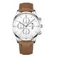 thumbnail image 1 of Reloj analógico de cuarzo con correa de cuero y caja de acero inoxidable para hombres deportivos a la moda Wmkox8yii gfajkfgbkjabf225, 1 of 1