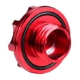 thumbnail image 2 of Car Engine Oil Cap Cover Replacement Accessories Fit for Honda B16 B18 B20 K20 K24 BKRed, 2 of 5