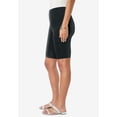 thumbnail image 3 of Roaman's Women's Plus Size Everyday Essential Stretch Bike Shorts, 3 of 6