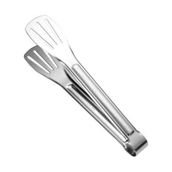 keepw Food Clip Steak Tweezer Barbecue Tong Optional Size Grip No Burrs Heating-resistance Non-Slippery Hanging Hole Small