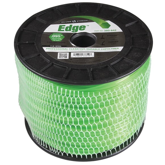 New Stens Silver Streak Edge Trimmer Line Replaces, .095 5 lb. Spool, 380-842