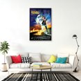 thumbnail image 2 of Back To The Future - Framed Movie Poster (Regular Style) (Size: 24" X 36") (Antique Copper / Gold Aluminum Frame), 2 of 6