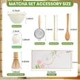 thumbnail image 3 of Juego de batidores para matcha ARTFLY Japanese con cuenco de cerámica y 7 unidades, 3 of 6