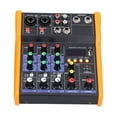 thumbnail image 3 of Audio Mixer, 4 Input Channels Sound Mixer Long Life Rich Usage  For Party For Webcast, 3 of 8