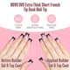 thumbnail image 2 of Nail Tips NOVO OVO Halloween Black French Tip Duck x240, 2 of 7