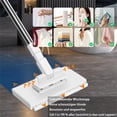 thumbnail image 3 of Mini Lazy Mop, Towel Mop, White, Small Bathroom Mop, Multi-Functional Towel Mop, Wet And Dry Use, 39.37 Inches., 3 of 7