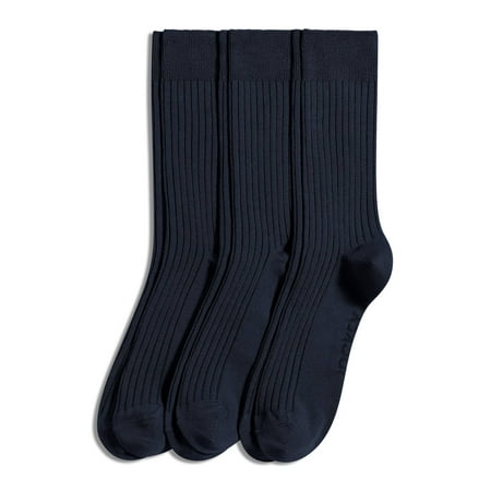 Jockey Men's Rib Crew Dress Socks - 3 Pack | Walmart Canada