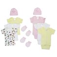 thumbnail image 1 of Bambini Newborn Baby Girls 10 Pc Layette Baby Shower Gift Set, 1 of 2