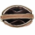 thumbnail image 3 of Lispipm Crossbody Phone Purse for Women Small Suede Shoulder Bag Ladies Double Zipper Travel Work Bags with Detachable Strap, 3 of 4