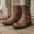 thumbnail image 6 of Milwaukee Leather Men's Brown Boots MBM9053 14, 6 of 14