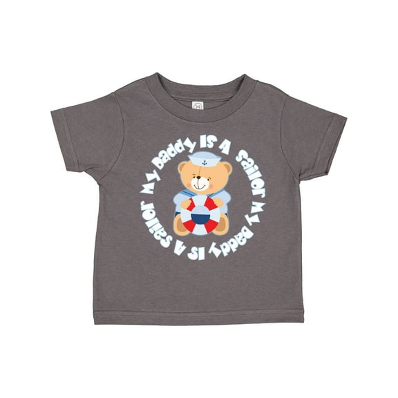 Inktastic My Daddy is a Sailor Boys Boys Toddler T-Shirt