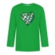 thumbnail image 3 of Camisetas de Navidad para Hombres Impresión de la Moda Cuello Redondo Blusas de Manga 3/4 de Ocio, Camisetas de Lino Casual para Hombres para Uso Diario Al Aire Libre, 3 of 4