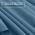 thumbnail image 3 of Luxury Bed Skirt  Solid Microfiber Pleated 14" Drop Premium Dust Ruffle, 3 of 11