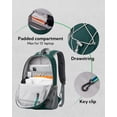 thumbnail image 3 of Mochila de senderismo WATERFLY 12L para mujer y hombre, 3 of 8