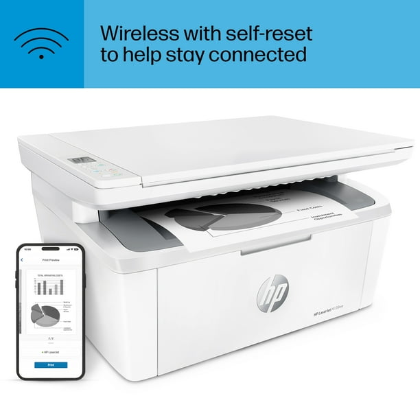 HP LaserJet MFP M139we Wireless Black & White Printer with Months of Instant included HP+ - Walmart.com
