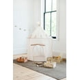 thumbnail image 2 of 3 Sprouts Kids Play Tent Playhouse Castle with Recycled Fabric for Indoor and Outdoor Games in Terrazzo Beige, 2 of 8
