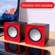 thumbnail image 5 of Seitruly Altavoces para ordenador, altavoz de música, Mini USB con cable, sonido envolvente, hogar, oficina, portátil, Multimedia, Notebook, Cables de audio/vídeo Azul, 5 of 6