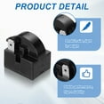 thumbnail image 3 of 3pcs PTC Refrigerator Starter Relay, 4.7 Ohm 2 Pin Fridge Compressor Start Relay, 3 of 6